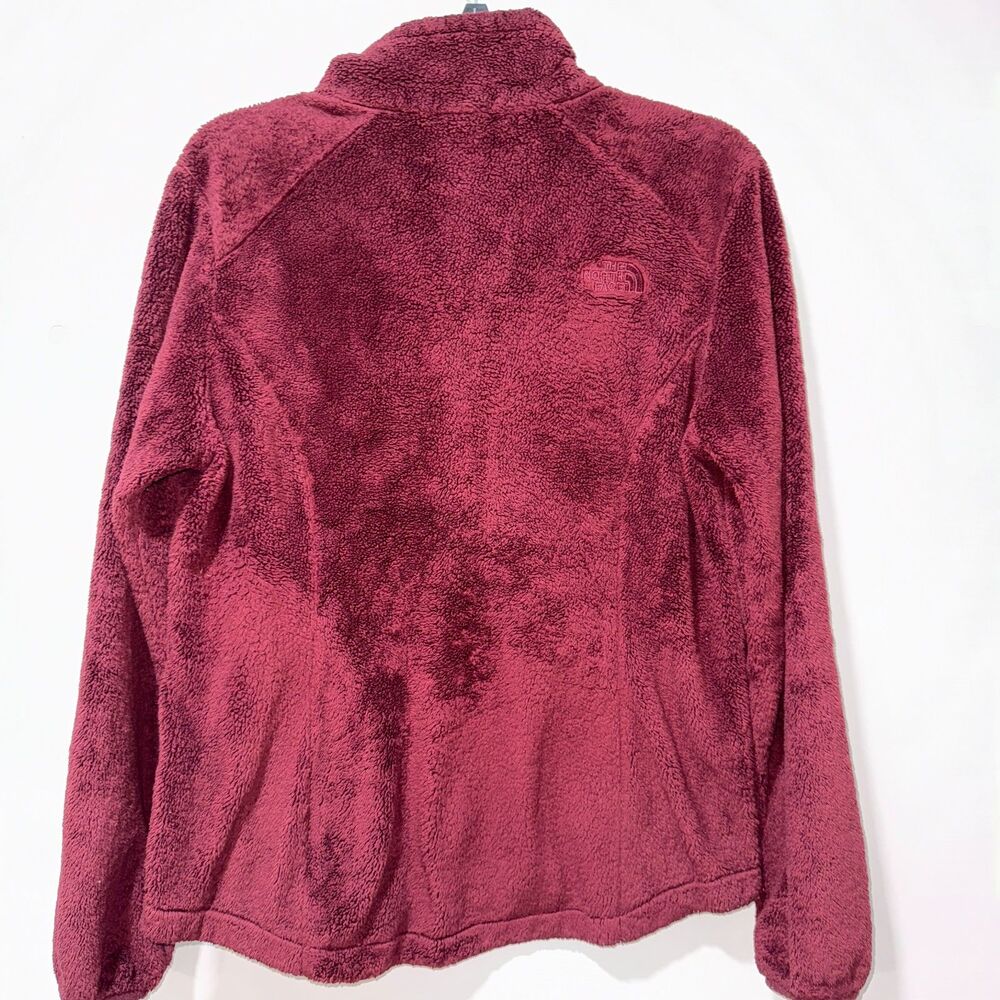 The North Face Osito Fleece Jacket – Women’s Medium – Burgundy – Full-Zip - Picture 2 of 10